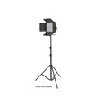 Video Studio Panel Light CineLED EVO M 5600K On Lightstand