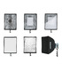 Studio Cinema Light Softbox Kit for Junior Fresnel 1K - 80x60 cm