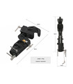 Kupo KCP-150 Grip Tool Swiveling Pipe Clamp 28 & 16 mm - HD