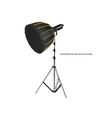 70cm Softbox for CineCOB - in use