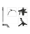Cinema C-Stand 3.3m black with boom arm - Details