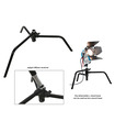 Cinelight C-Stand 330cm with boom arm - black