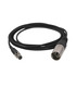 Cablu adaptor DMX conector XLR-3P (M) la mini XLR-3P (F) - 1m