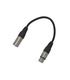 DMX Cable adapter XLR-3P (M) to XLR-5P (F) - 0.4m